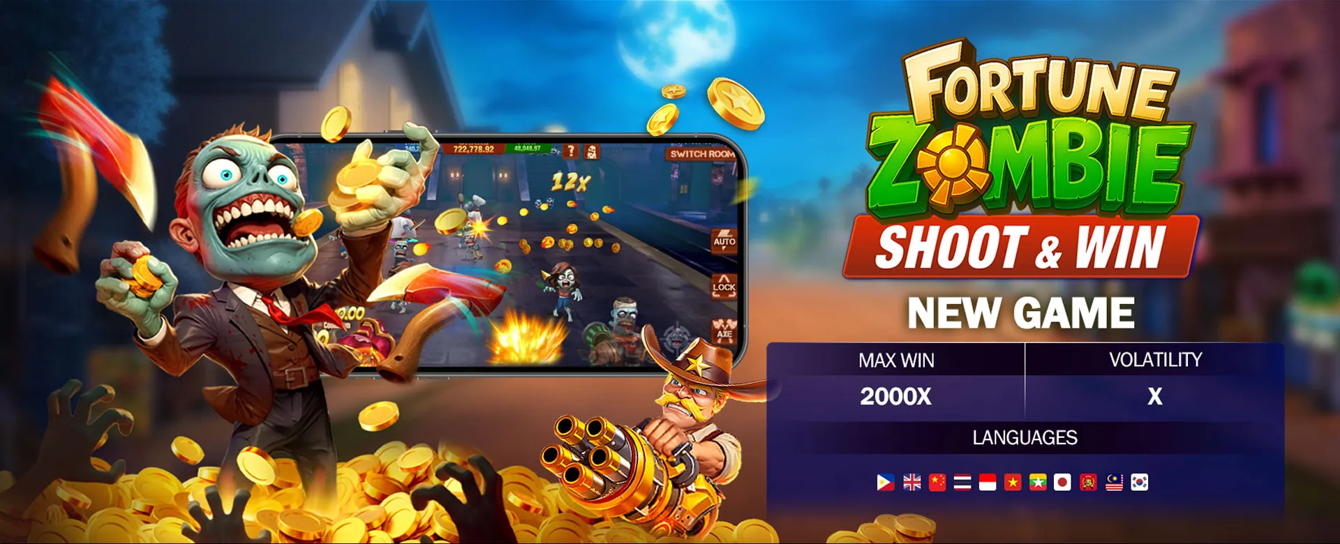 Player celebrating a win at phmacao casino table with golden chips and a vibrant background